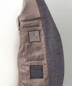 GOTAIRIKU 【CANONICO/カノニコ】 ヴィンテージ サキソニー3ピーススーツ （ブラウンミックス）