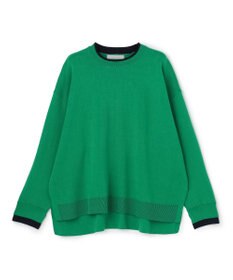 UNFILO スウェットライクニット アソートクルーネック