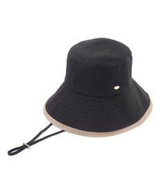 TOCCA 【サイズ調整可】TRIM RIBBON BUCKET HAT コットン バケットハット