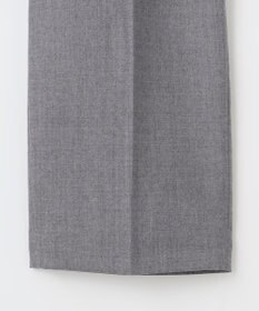 自由区 【洗える】ウォッシャブルウールサキソニーワイド パンツ