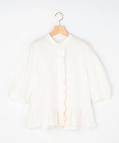 組曲 S 【先行予約・WEB限定】ツイルジャージーフリル カットソー