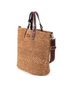 IBIZA ラフィア　2WAYバッグ