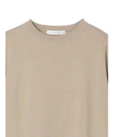 Green Parks プリーツ袖ニットプルオーバー