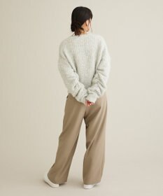 CRAFT STANDARD BOUTIQUE シャーリングスリーブニットプルオーバー