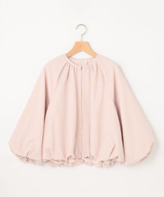 組曲 【洗える】サッカーストレッチ ブルゾン