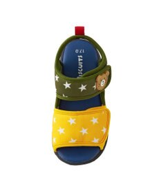 MIKI HOUSE HOT BISCUITS 【14-19cm】 ジャージ素材サンダル