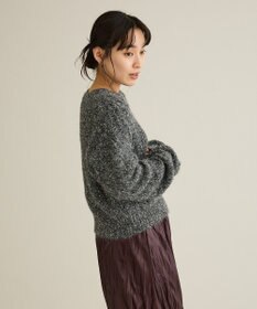 CRAFT STANDARD BOUTIQUE シャーリングスリーブニットプルオーバー
