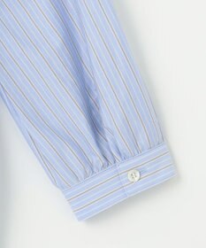 J.PRESS LADIES 【イージーケア】STRIPE JERSEY シャツ衿 カットソー