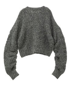 CRAFT STANDARD BOUTIQUE シャーリングスリーブニットプルオーバー