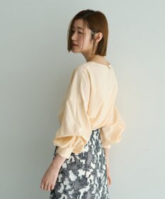 YECCA VECCA 2wayボリューム袖ブラウス