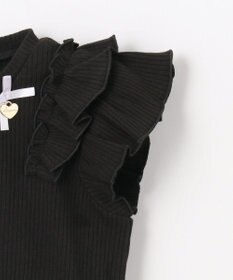 ANY KIDS チェック ドッキングワンピース