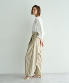 YECCA VECCA 2wayボリューム袖ブラウス