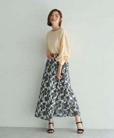 YECCA VECCA 2wayボリューム袖ブラウス