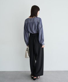 YECCA VECCA 2wayボリューム袖ブラウス