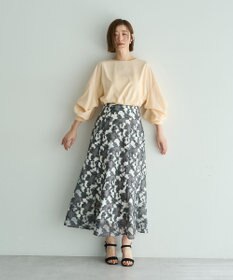 YECCA VECCA 2wayボリューム袖ブラウス