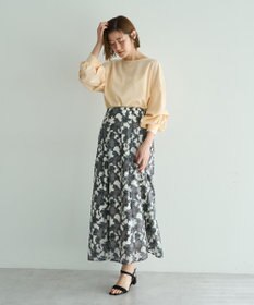 YECCA VECCA 2wayボリューム袖ブラウス