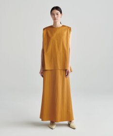 NAVE 【ReNAVE　洗える】グロスサテンブラウス