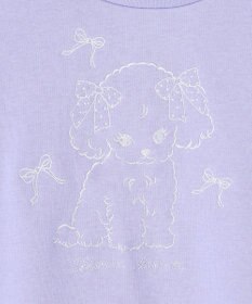 ANY KIDS アニマル刺繍 裏シャギー トレーナー