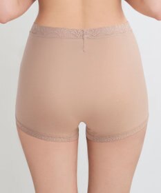 WACOAL 【ディアヒップ】 ショーツ ボーイレングス はきこみ丈ふかめ 綿混(身生地) ヒップを包みこむフィット感 やさしいはきごこち PPA113 /ワコール