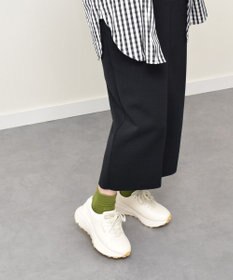 INTER-CHAUSSURES 【BUSSOLA】撥水厚底レースアップスニーカー