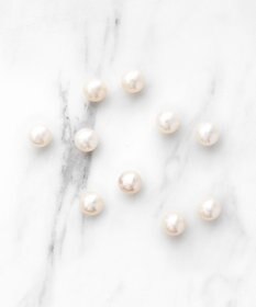 TOCCA 【WEB限定】NOBLE PEARL PIERCED EARRINGS K18淡水パール ピアス