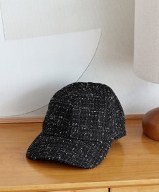 Tiaclasse ツイードキャップ