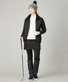 23区GOLF 【WOMEN】【洗える】ナイロンタフタファイバーボール リバーシブル 防寒 スカート