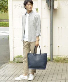 UNBILLION Otias アンティークタイプ合皮ビジネストート