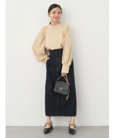 earth music&ecology デニムナロースカート