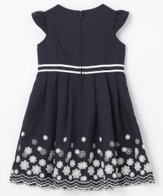 ANY KIDS 裾刺繍ワンピース