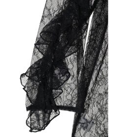 Green Parks ・ＡＮＤ　ＳＥＡＲＣＨ　レーシーラッフルスリーブチュニック