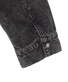 WEGO ヴィンテージウォッシュデニムショートシャツ