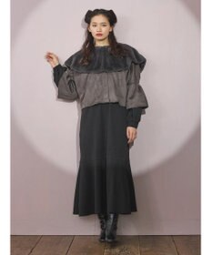 Green Parks ■ＥＳＣＡＲ　フラッフィーケープ付ショートコート