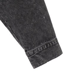 WEGO ヴィンテージウォッシュデニムショートシャツ