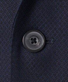 GOTAIRIKU 【御幸毛織】ドライスピナーツイルストレッチスーツ_ネイビー格子