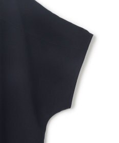 23区 L 【Lサイズ限定/吸水速乾/UVカット/接触冷感/】ストレッチジョーゼット 半袖ワンピース