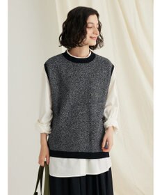 CRAFT STANDARD BOUTIQUE リンクス編みニットベスト