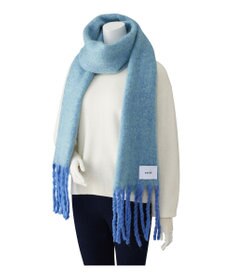 MOONBAT estaa ボリュームマフラー シャンブレー／手洗い可