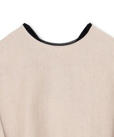 BEIGE， 【S-size】CHESTNUT / ノーカラーブラウス