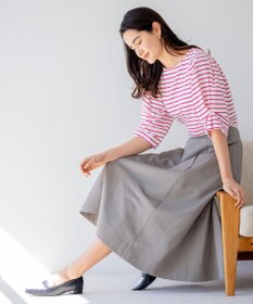 組曲 【5色展開・後ろゴム仕様】カラータフタ スカート