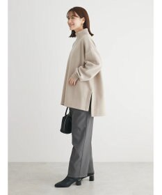 Green Parks Ｂｒｕｓｈｅｄ　タートル裏起毛チュニック