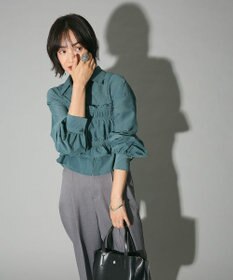 Green Parks ・ＥＬＥＮＣＡＲＥ　ＤＵＥ　ビスチェ付ショートシャツ