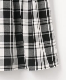 ANY KIDS チェック ドッキングワンピース