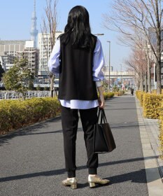 AMERICAN HOLIC イージーケアバンドカラーロングシャツ