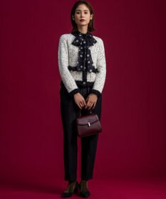 組曲 S 【組曲×setsuko sagittaire】ストレッチデニム パンツ