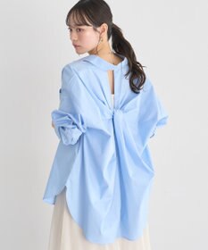 earth music&ecology バックツイストオーバーシャツ