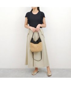 UNBILLION cachecache 切り替え編みワンハンドル2wayミニトート