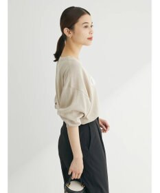 Green Parks さがら刺繍入りニットプルオーバー