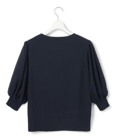 23区 S 【洗える】シアーチェッククロスコンビ ニット