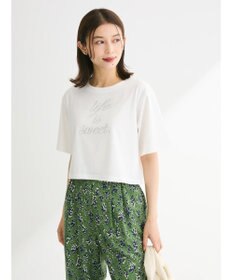 Green Parks ・ｓｗｉｎｇ　ｂｙ　ラインストーンロゴショートＴＥＥ